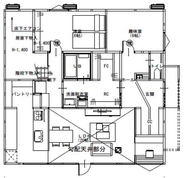 ほぼ平屋