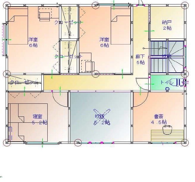 吹抜けのある住まい